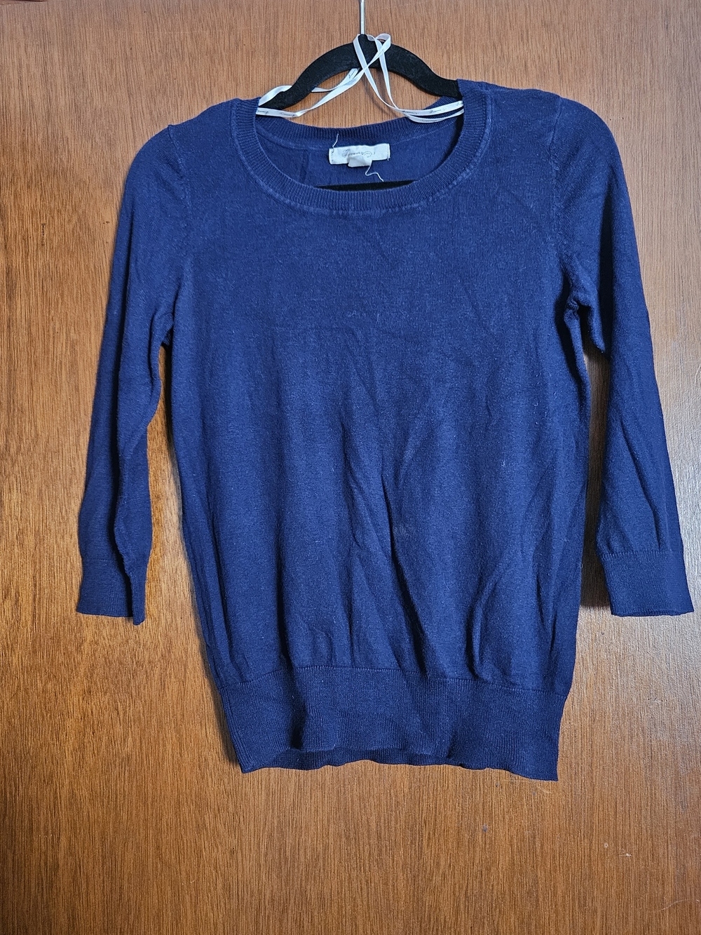 Forever 21 Navy Blue Crew Neck Sweater